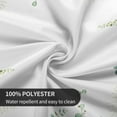 thumbnail image 6 of Spring Leaf Tablecloth 60Inch Round Watercolor Sage Green Eucalyptus Leaves Floral Print Table Cloth Cover Reusable Heat Resistance for Kitchen Dining Indoor Outdoor Decor, 6 of 6