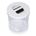 thumbnail image 1 of Pickle Flip Jar, Transparent Leakproof Glass Pickle Jar With Strainer For Fruits, 1 of 8