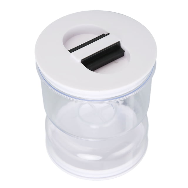 Pickle Flip Jar, Transparent Leakproof Glass Pickle Jar With Strainer For Fruits