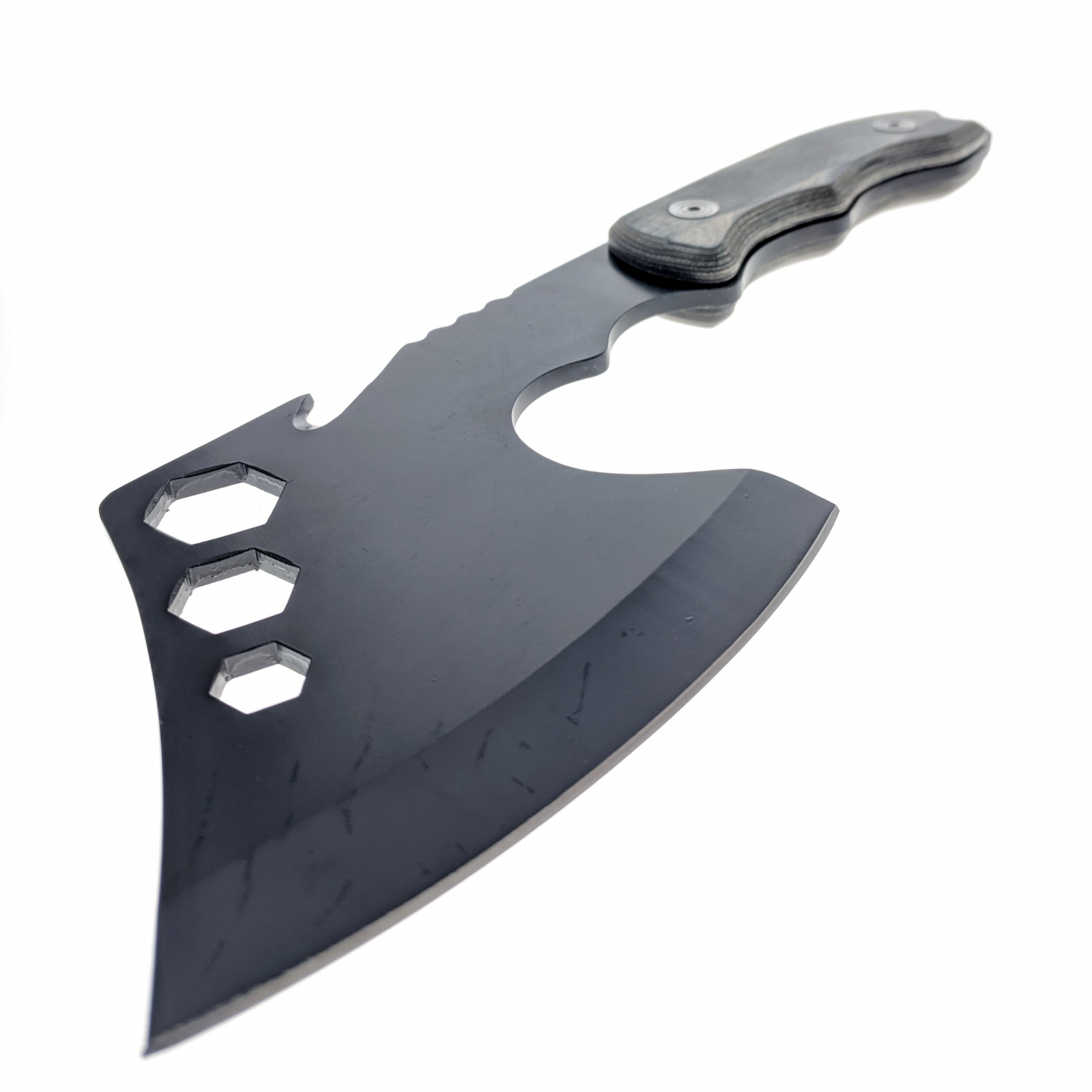 ASR Outdoor Hatchet Camping Axe Black Cord Cutter 1-Pack