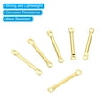 thumbnail image 3 of Uxcell Brass Bar Links for Jewelry Making, 15mm/0.59" Golden,50Pack, 3 of 6