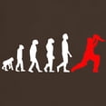 thumbnail image 3 of CafePress - Cricket Evolution (Red) T Shirt - Men's Classic Graphic Cotton T-Shirt, 3 of 4