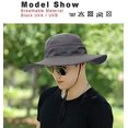 thumbnail image 5 of Fishing Hats Windproof UPF50+ UV Protection Bucket Beach Mesh Sun Hat 56-61cm, 5 of 5