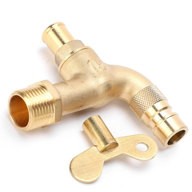G1/2 PULGADAS FORRA DE AGUA FORJADA MANEJO UNICO PARA LA LAVADORA EN LA APARED DEL MURO CON ROSCA G1/2 PULGADAS