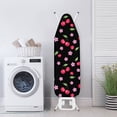 thumbnail image 3 of FKELYI Polyester Ironing Board Cover with Elastic Edge Heat Resistant Iron Padding Cover Cherry Floral Print Home Accessories Iron Product for Home Clothing Shop, XL, 3 of 5