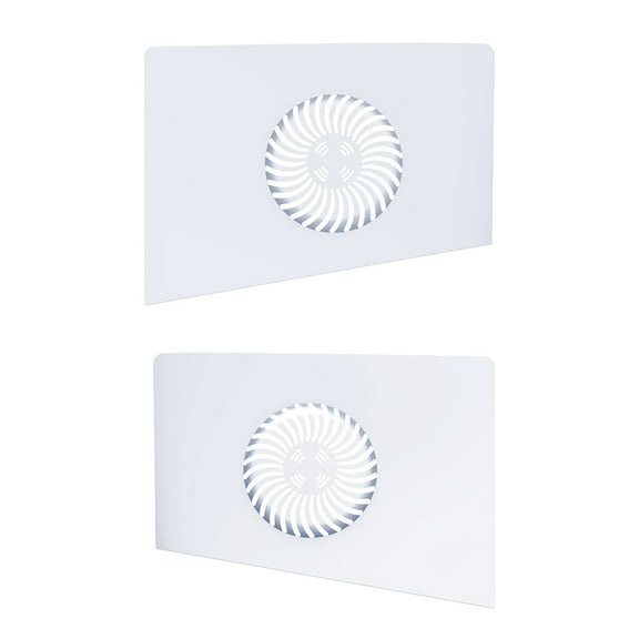 Yibooy Replacement Shell with Cooling Vents Anti-Scratch Faceplate for PS5 Slim Console