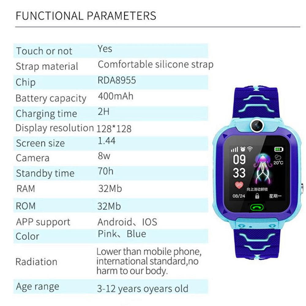 smart watch kids q12