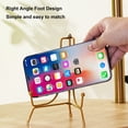 thumbnail image 3 of Dish Display Rack Plate Stand Metal Picture Frame Holder High Stability Smooth Edge Rustproof Corrosion Resistant Table Top Art Display Stand, 3 of 8