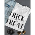 thumbnail image 3 of Trick Or Treat T-Shirt Women -Image by Shutterstock, Female 5X-Large, 3 of 4