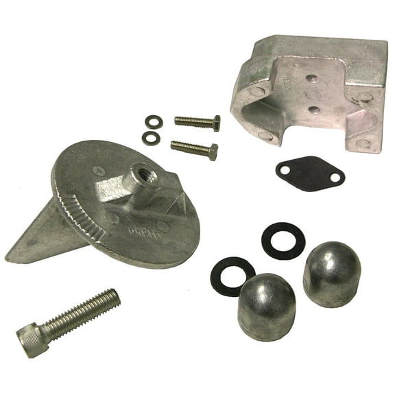 Complete Aluminum Anode Kit for Mercruiser Alpha 1 Generation 1 Sterndrive Outdrive Alpha I Gen I 1984-1990 US Military Grade Aluminum Kit Replaces 888756Q04, 95001, 18-6015, 20800AL, CMALPHAGEN1KITA
