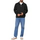 thumbnail image 2 of SUDADERA PULLOVER DE MANGA LARGA DE CUARTO DE CREMALLERA PARA HOMBRES INSPIRADA EN CHIC CON PATTERNES GEOMÉTRICOS TALLA L NEGRO, 2 of 5
