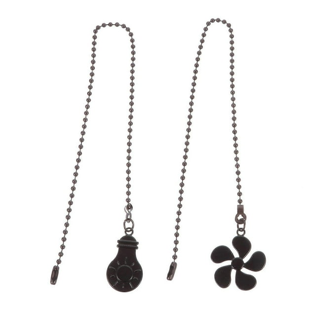 2pcs Ceiling Light Pull Chain Ceiling Fan Chain Extension Chandelier Chain Pendant