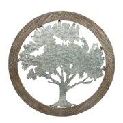 Hosley Hosley Wooden Wall Decor Farmhouse Tree Wall Sculptures