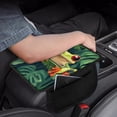 thumbnail image 4 of Yuyamidu Funny Frog Car Center Console Cover Universal Auto Car Armrest Cover Palm Leaves Arm Rest Center Console Storage Cover for Most Vehicles Automobile Accessories, 4 of 7