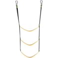 thumbnail image 1 of czcpp-Marine Rope Ladder, 3 Step Boat Rope Ladders Portable Boat Ladder Removable Climbing Aider for Hunting, Fishing Boats, Inflatable Boat, Kayak, Motorboat, Canoeing, 1 of 4