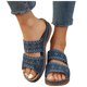 thumbnail image 4 of WILLBEST Sandalias Antiderrapantes Para Mujer, Zapatos De Mujer, Sandalias De Cuña Con Suela Gruesa, Sandalias De Una Pierna Huecas Con Flores De Moda, 4 of 9