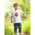 thumbnail image 2 of Hairy Monster Greeting T-Shirt Infant -Image by Shutterstock,  6 Months, 2 of 4