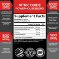 thumbnail image 2 of Extra Strength Nitric Oxide Booster - 3X Strength L-Arginine AKG & Citrulline Malate - Men & Women Premium Pre Workout Nitric Booster - Natural Energy & Muscle Support, Bottled in USA - 120 Capsules, 2 of 9