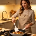 thumbnail image 5 of Silicone Kitchen Utensils - Food Grade Heat Resistant Cooking Utensils for Non-Stick Pans - Spatula 1 Piece, 5 of 9