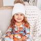 thumbnail image 5 of Gorro de punto de doble ovillo para bebé, gorro cálido para niños en otoño e invierno, 5 of 5