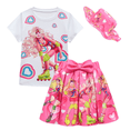 thumbnail image 1 of Nouvelle Robe de Cosplay pour Filles Mode ins Ensemble Deux Pièces pour Enfants Impression 3D Jupe Plissée, 1 of 2