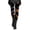 Black #807, variant on Bovemsi Yoga Pants For Women Holidays Casual Comfort Halloween Printed Leggings Workout Sport Trousers High Waisted Leggings,L