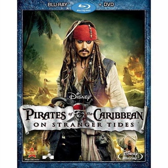 Pirates Of The Caribbean: On Stranger Tides (2-Disc) (Blu-ray + DVD) (BD Amaray)