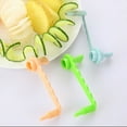 thumbnail image 5 of Twisted Potato Slicer Tornado Fry Rolling Spiral Cutter Knife Tower Chips Manual Maker For Snack Vegetables Fruit Kitchen Tool Creativity Cucumber Carrot Radish Flower Plattern, 5 of 8
