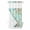 Teal Green, variant on No Hook Shower Curtains with Snap-in Liner Set, Teal Beach Coastal Waterproof Hotel Style Bathroom Shower Curtain, Summer Nautical Coral Shell Botanical Breathable Mesh Top Bath Curtains 36''x72''