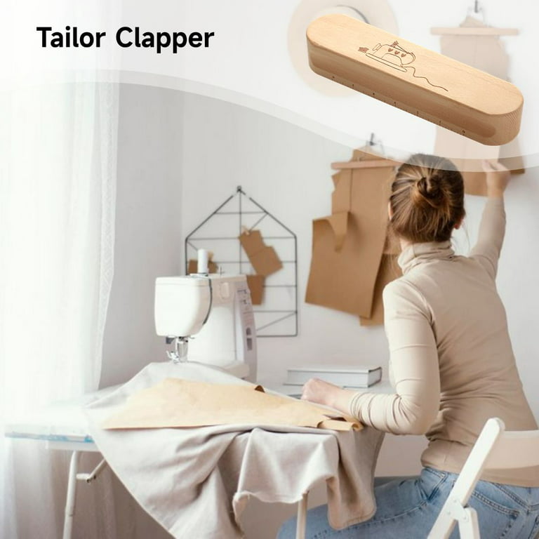 Tailors Clapper | Clapper Sewing Tool | Tailors Clapper for Quilting |  Quilters Clapper | Wood Tailor Clapper for Pressing, Sewing, Quilting and  Steam