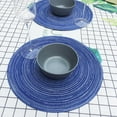 thumbnail image 2 of DPTALR Napperons Ronds Napperons de Table Cuisine Table à Dîner Coussins Chauffants 35cm, 2 of 3