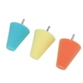 thumbnail image 3 of Almohadilla de Pulido de Cono de Cubo de la Rueda, Herramienta de Limpieza 3 Dureza Forma de Esponjada de Esponja de Rueda Cono 3pcs para Automóviles Botes Motocletas, 3 of 7