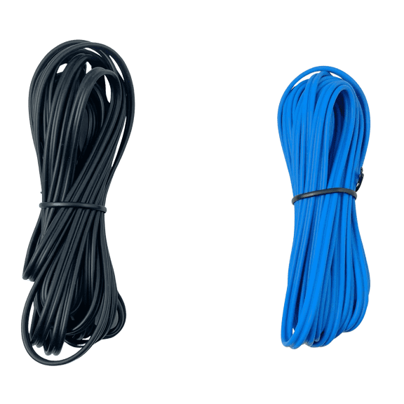 Set of 2 Replacement Temperature Probe Sensors for Commercial Refrigerators & Freezers, Includes Black Evaporator Sensor and Blue Room Temperature Sensor 24 Month Warranty