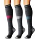 thumbnail image 1 of CHARMKING Calcetines de compresión para la circulación de mujeres y hombres (3 pares) 15-20 mmHg es el mejor soporte para correr atlético y ciclismo, 1 of 4