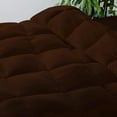 thumbnail image 6 of D.N.G. BEDDINGS Deluxe All Seasons Oversized Super King Size 800 Thread Count, Solid Chocolate Down Alternative 5 Piece Box Design Comforter Set 100% Egyptian Cotton, 6 of 6