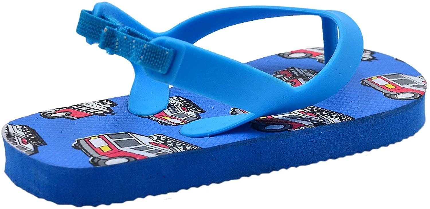 Chatties FlipFlop Thong Slipper Sandals, Size 1112 (Toddler Boys