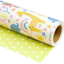 WRAPAHOLIC Decorative Gift Wrapping Paper, Paper Yellow, 17" x 1.5" x 1.5"