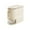 Beige, variant on 11Lb Airtight Rice Dispenser - Large Grain Storage Container with Measuring Cup & Locking Lid - Moisture Proof Food Organizer for Rice, Cereal, Beans Grey