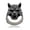 Ancient silver, variant on Mens Vintage Alloy Animal Ring: Giant Wolf Head Design Fashion Statement Ring for Men Antique Silver Finish