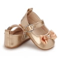 thumbnail image 6 of Otqutp Casual Shoes for Baby Spring Summer Children Toddler Girls Shoes Princess Shoes Flat Bottom Light Buckle Comfortable Cute Bow Shoes, 6 of 7