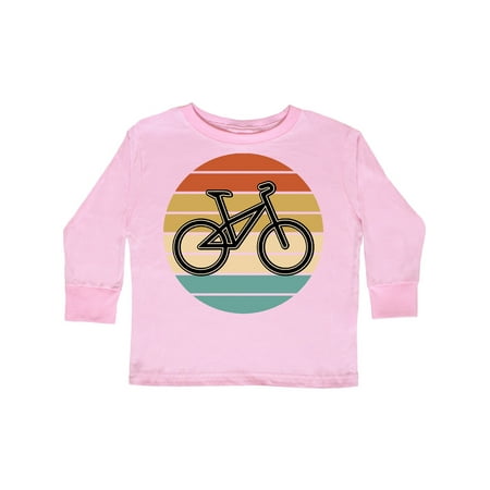 

Inktastic Bicycle Vintage Cyclist Sunset Gift Toddler Boy or Toddler Girl Long Sleeve T-Shirt