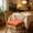 Orange, variant on Chair Cushions for Dining Chairs 16X16,Kitchen Table Chair Pads with Ties,Square Seat Cushion Chair Pads Soft Comfort Chair Mat Pillow Cushion Reading Nook Comfortable Square Seat Cushion for Adult