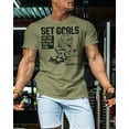 thumbnail image 4 of Gymish Set Goals Workout T-Shirt – Motivational Gym Shirt for Men, Exercise & Lifting Tee, Men’s Workout Apparel, Athletic Gym Wear, 4 of 5