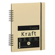 Hahnemhle Kraft Paper A5 Sketch Book (Ochre Cover, 80 Sheets)