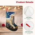 thumbnail image 4 of Uemuo Vintage Starry Sky Labrador Print Christmas Stockings, 18inch Xmas Hanging Stocking Decorations for Christmas Party Family Decor, 4 of 7