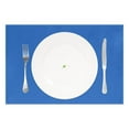 thumbnail image 2 of Ryvnso Placemats Set of 4 Navy Blue Dining Mats Heat-Resistant Non-Slip Washable Table Mat, 2 of 8