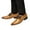 Yellow, variant on Mens Dress Shoes Old Man Loafer Slip On Outdoor Everyday Black Size:11