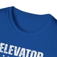 thumbnail image 4 of Elevator Mechanic USA Flag Elevator Technician Repairman Softstyle T-Shirt, 4 of 6