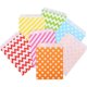 thumbnail image 1 of 100 Uds bolsita bombones Anniversiare Enfant Pochette Cadeau Sac Papier Kraft Cadeau Anniversaire Enfants invita a Noel Couleurs motivos Aleatoires, 1 of 1
