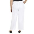 thumbnail image 2 of CHOK Womens Plus High Rise Office Straight Leg Pants, 2 of 6